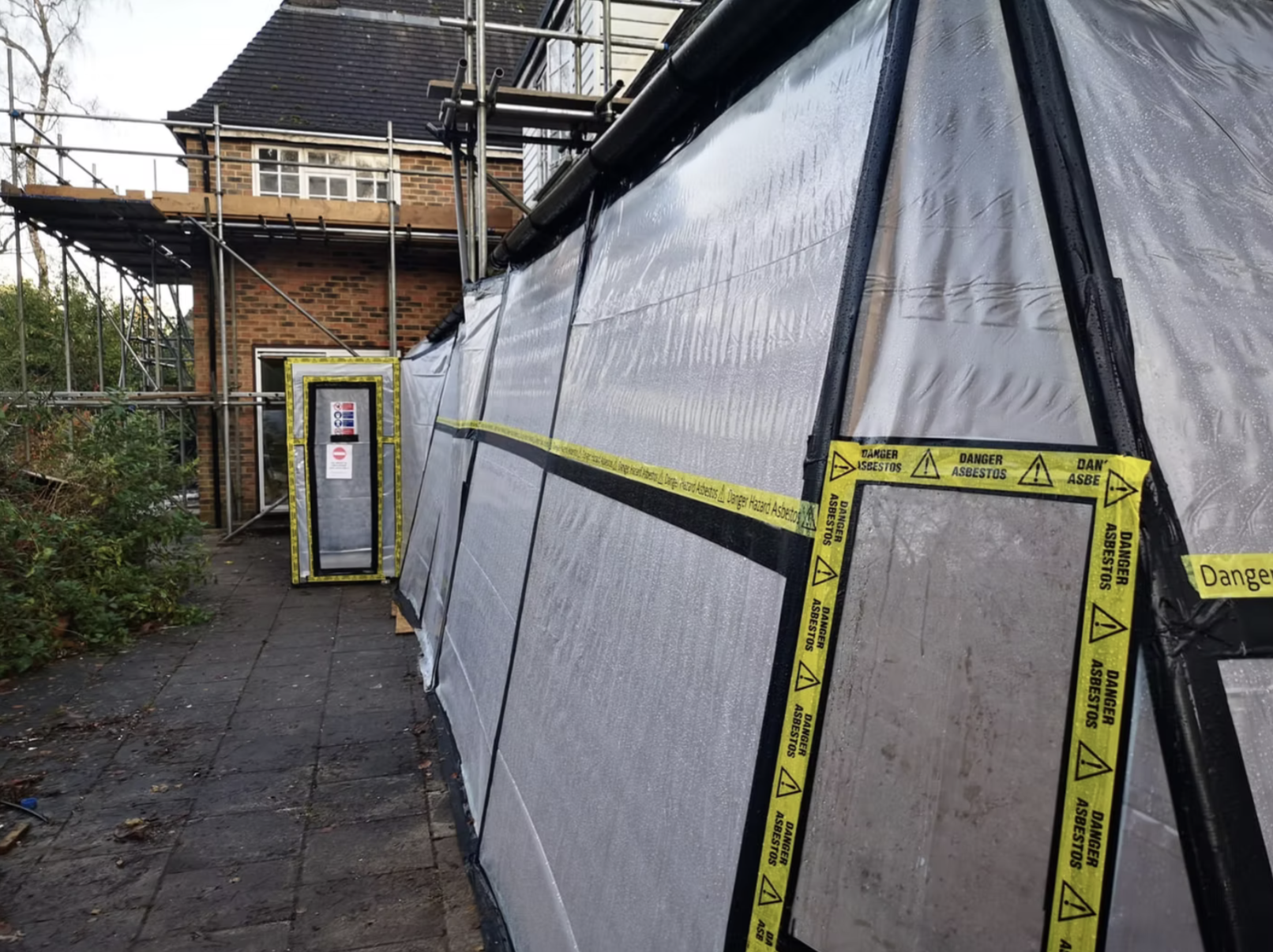 Asbestos enclosure 3